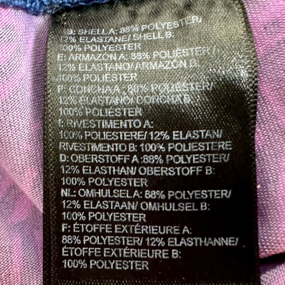 THE North Face MOTUS CAPRI III Legging purple flash dry SZ Small - EUC - Picture 10 of 16